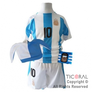 DISFRAZ HINCHA ARGENTINA TALLE 0 x 1